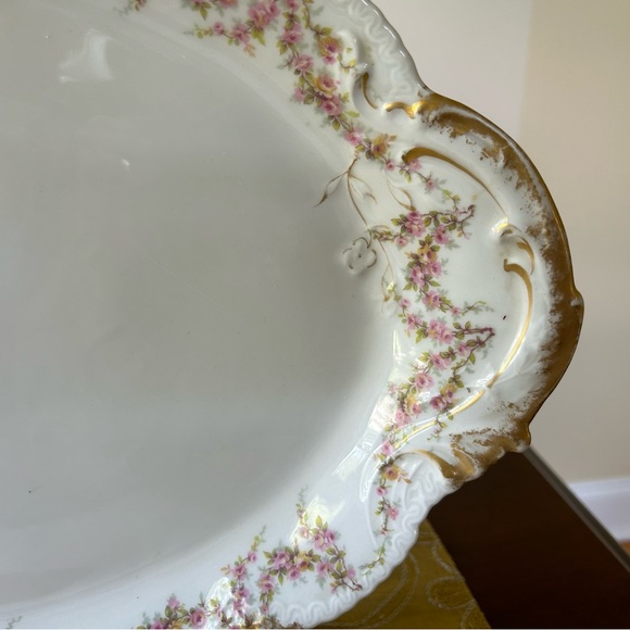 Antique Haviland Limoges, Schleiger 145 Large Platter, Collectible, French - Picture 6 of 15